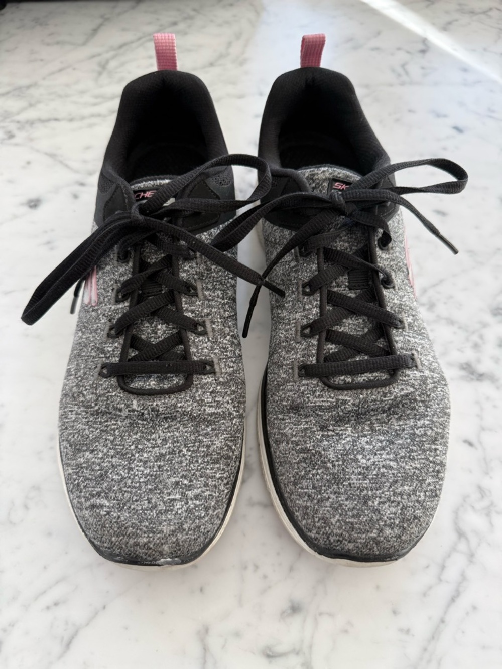 Sketchers Sneakers Grey Flex-Lite Memory Foam Flex Appeal 4.0 Womens Size 9